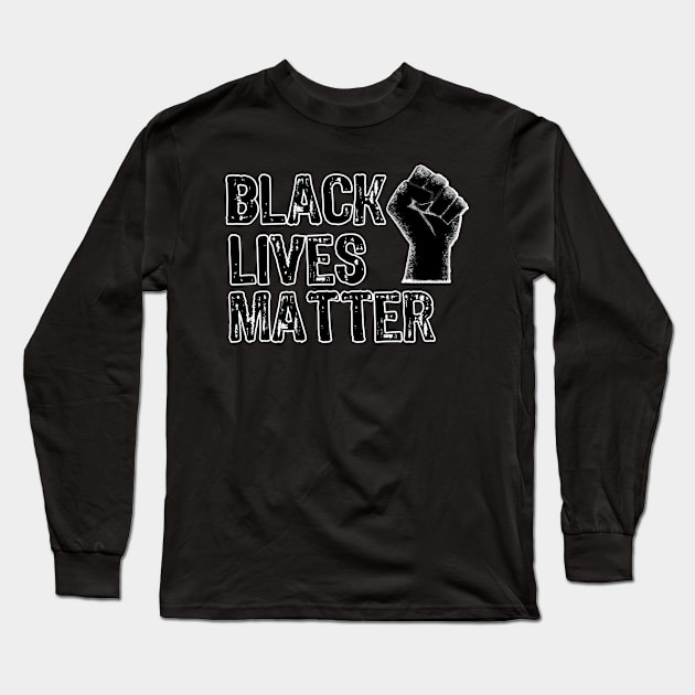 Black Lives Matter Long Sleeve T-Shirt by Scar